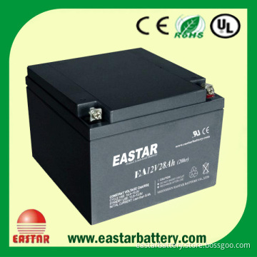12V-28ah Deep Cycle Lead Acid Battery (ISO, CE, UL, RoHS) (12V28ah)